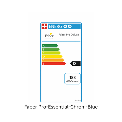 Faber Pro Essential E.S.E. Kaffeemaschine - Navy Blue Chrom (FAB09)