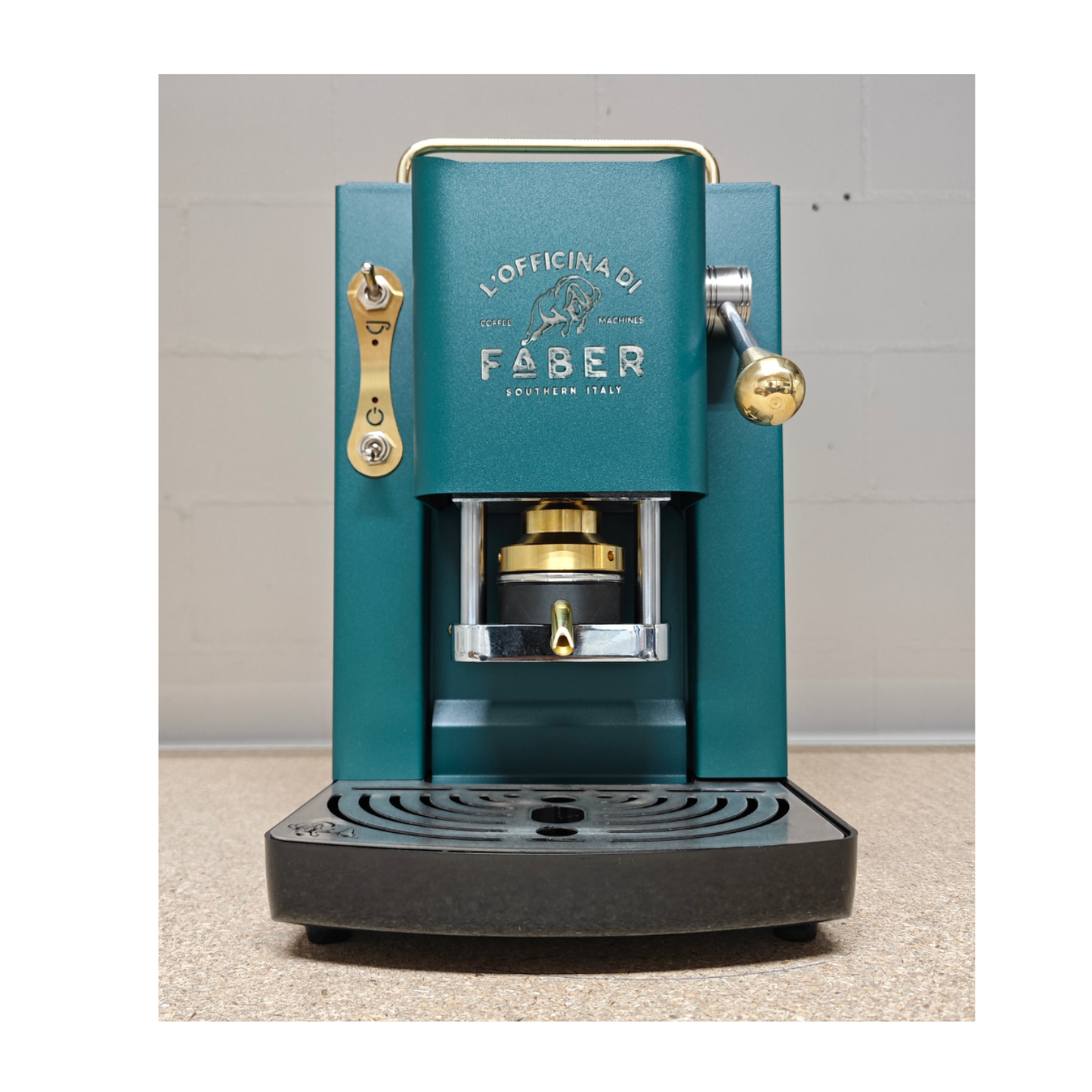 Macchina da caffè Faber pro de luxe British Green Pads