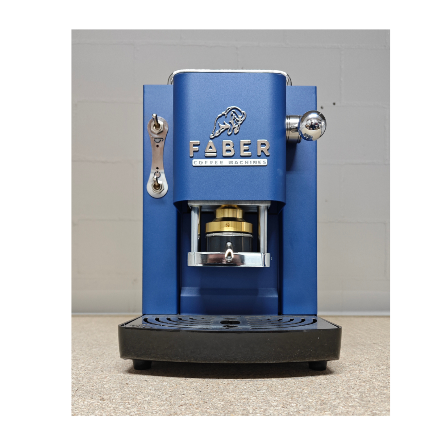 Faber Pro Essential E.S.E. Kaffeemaschine - Navy Blue Chrom (FAB09)