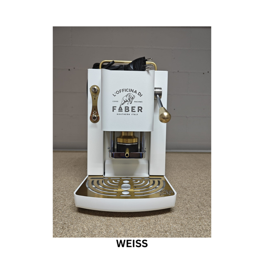 Faber pro de Luxe Weiss Pads Kaffeemaschine Bei Prima Tazza Ag Kaufen