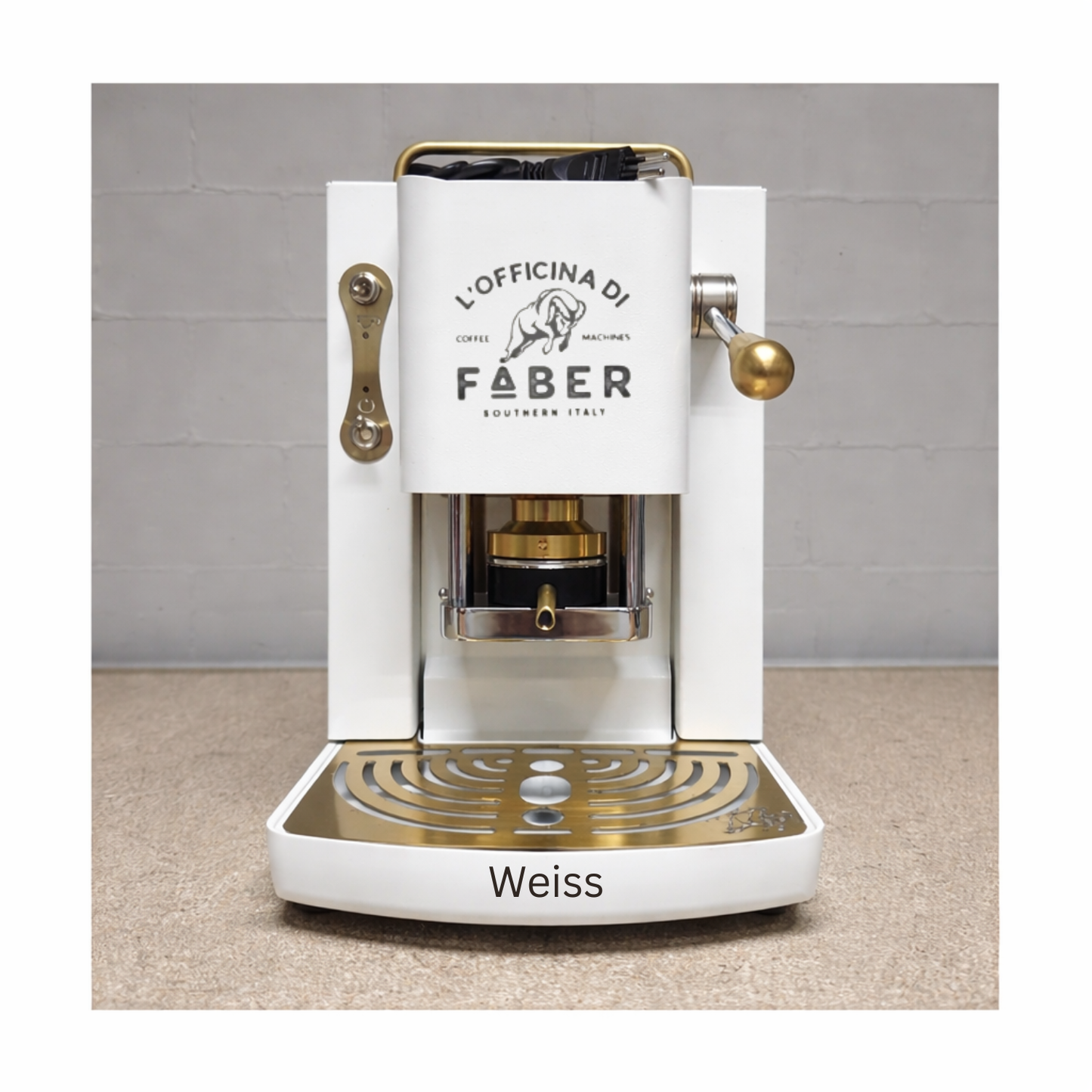 Macchina da caffè Faber pro de Luxe White Pads