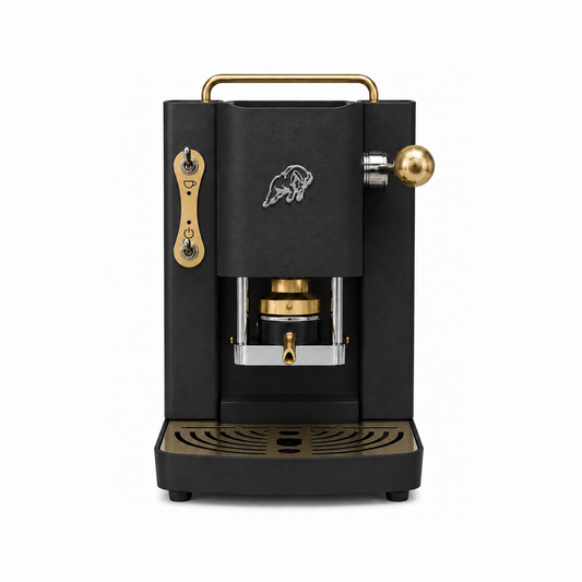 Faber Pro de Luxe Essential Espressomaschine - Schwarz für ESE-Pads (Fab10)