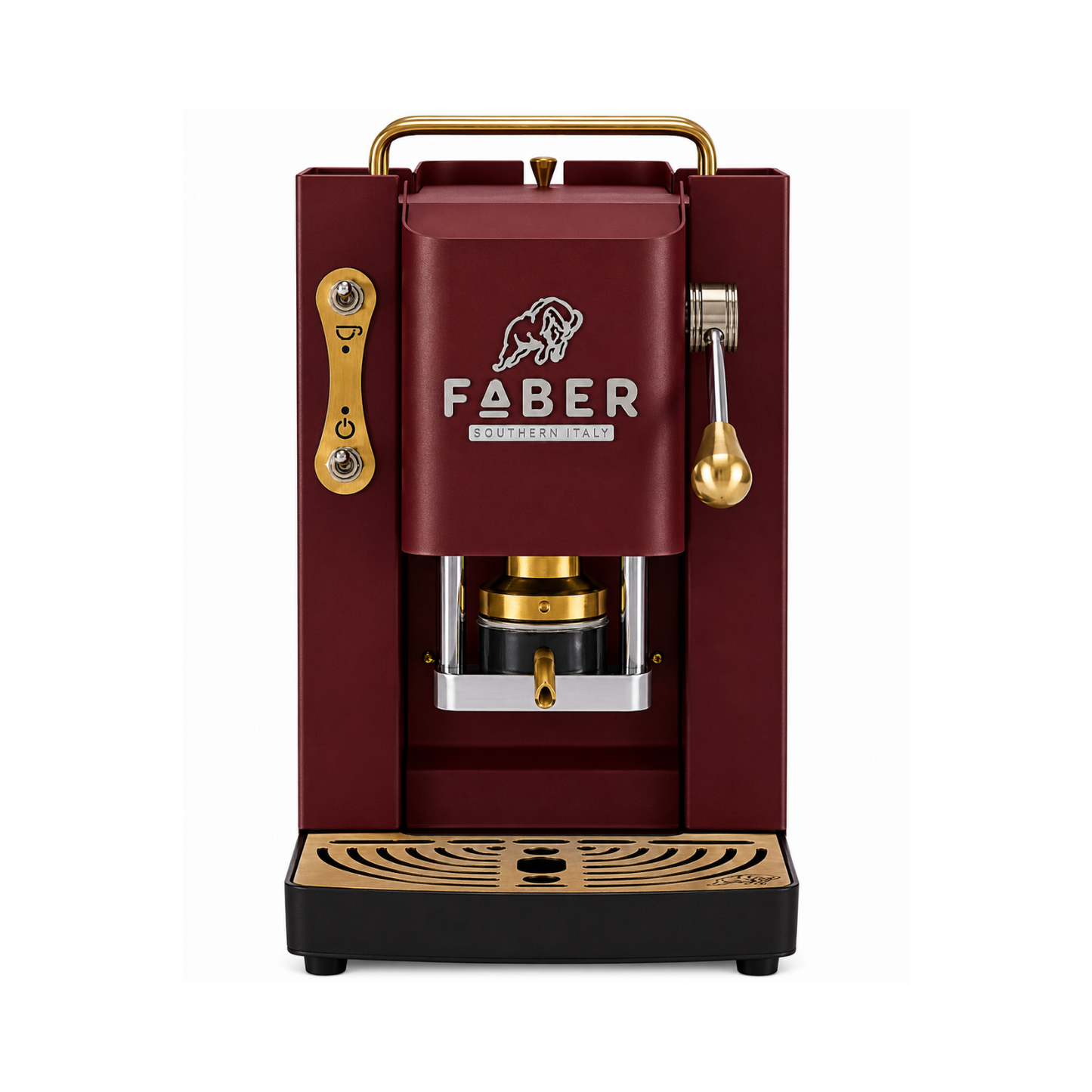 Faber Pro de Luxe 3.0 Cherry  Red ES.E Pads Kaffeemaschine Bei Prima Tazza AG Kaufen (FAB07)