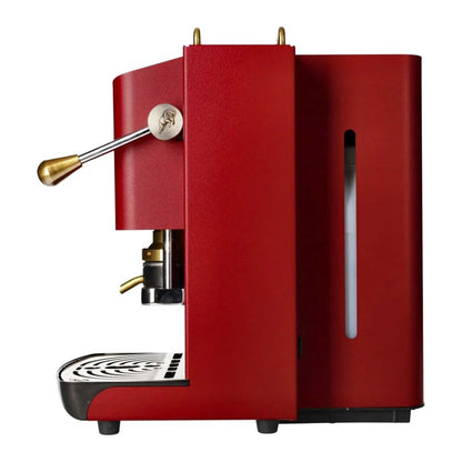 Machine à café Faber Pro de Luxe à dosettes rouge cerise