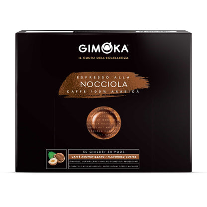 GIMOKA Caffè Nocciola Pads für Nespresso® Professional System