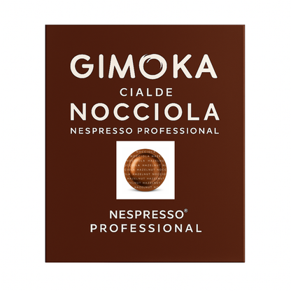 GIMOKA Caffè Nocciola Pads für Nespresso® Professional System