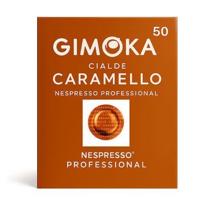 GIMOKA Caffè Caramell0 Pads für Nespresso® Professional System