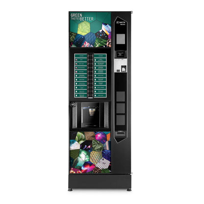 Screen-Necta-1000 Becher-Tank-Direktwasser Anschluss-Münzwechsler-Kreditleser-Nayax-Zucker-Rührwerk-Kaffeesatz-Milch-Schokolade-Bouillon-Koffeinfrei-Kauf-Miete-Voll-Operating-Vending-Zürich-Luzern-Basel-Touch-
