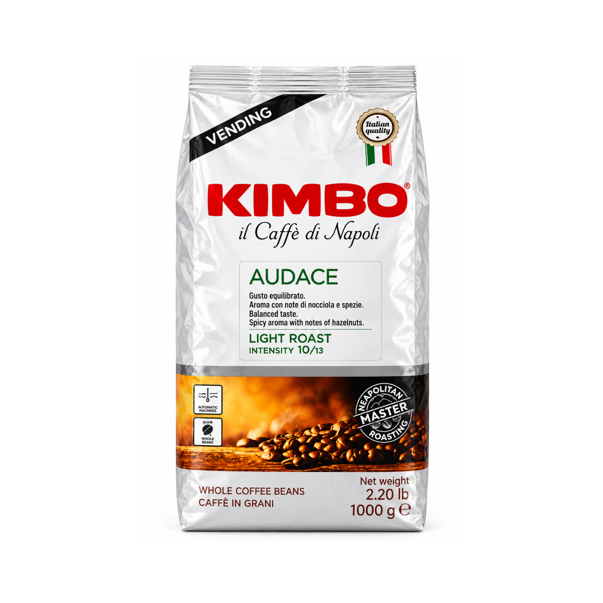 Espresso Vending Café en grains KIMBO 1kg (14815)