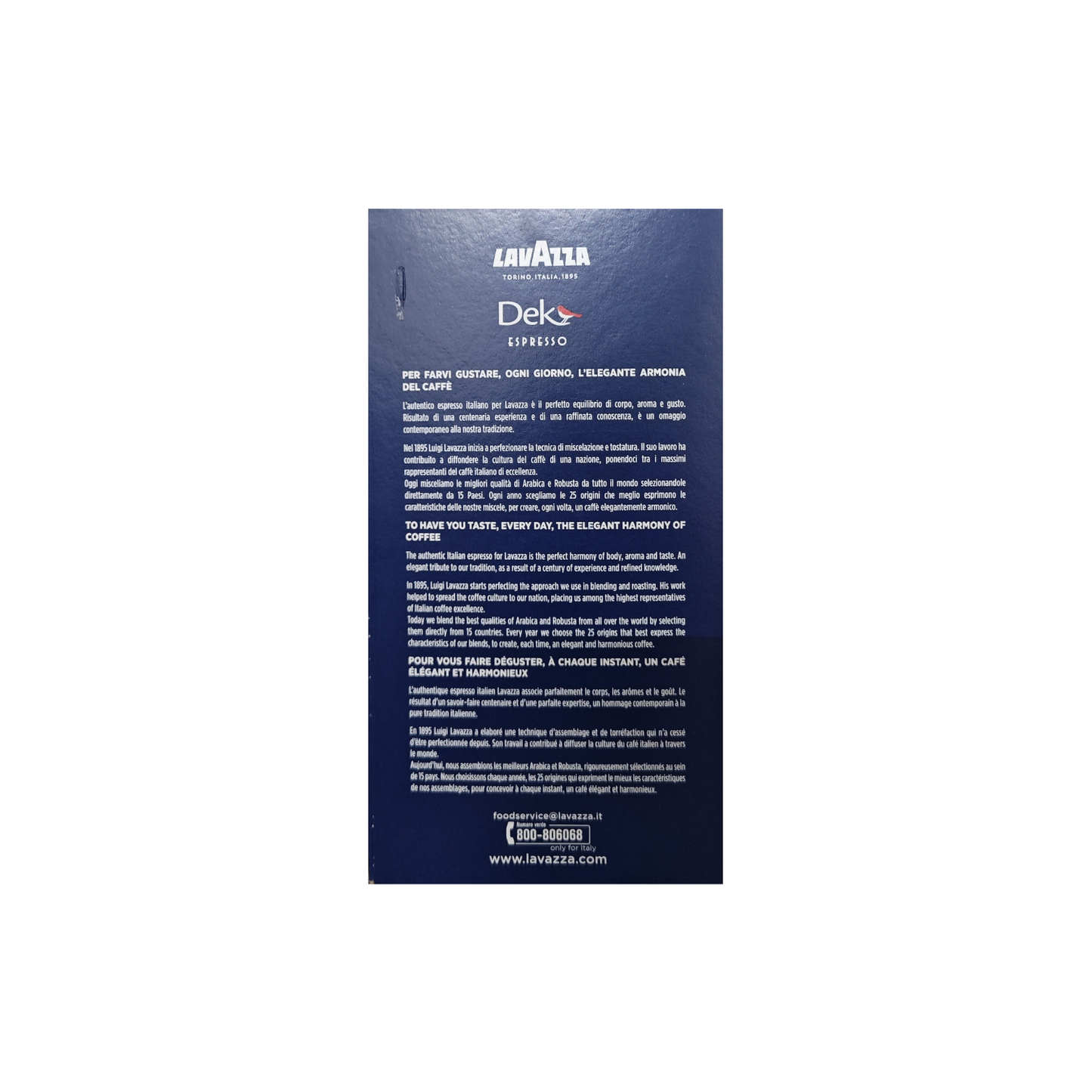 Lavazza Pads Dek Ø 44mm, 18 Stück (1095)