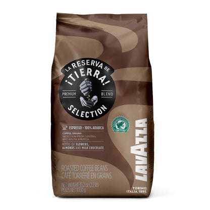 Caffè Tierra 100% Arabica LAVAZZA in grani 1kg (04332)