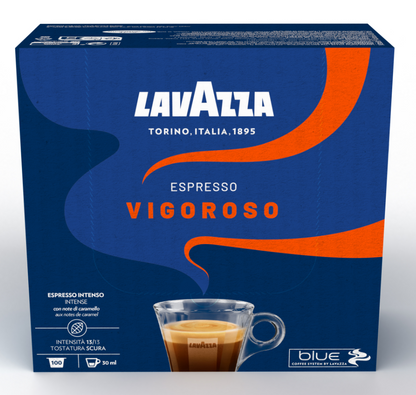 ESPRESSO Vigoroso LAVAZZA BLUE 100 Kapseln (958)