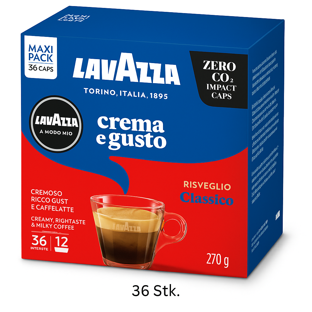 ESPRESSO Crema e Gusto 36 capsule LAVAZZA A Modo Mio (8889)