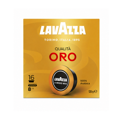 ESPRESSO Qualita Oro 16 capsules LAVAZZA A Modo Mio (8867)