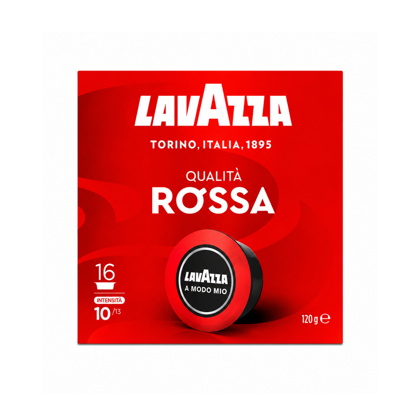 ESPRESSO Qualita Rossa 16 capsules LAVAZZA A Modo Mio (8843)