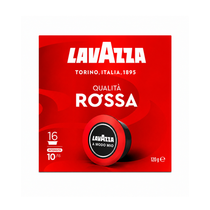 ESPRESSO Qualita Rossa 16 capsules LAVAZZA A Modo Mio (8843)