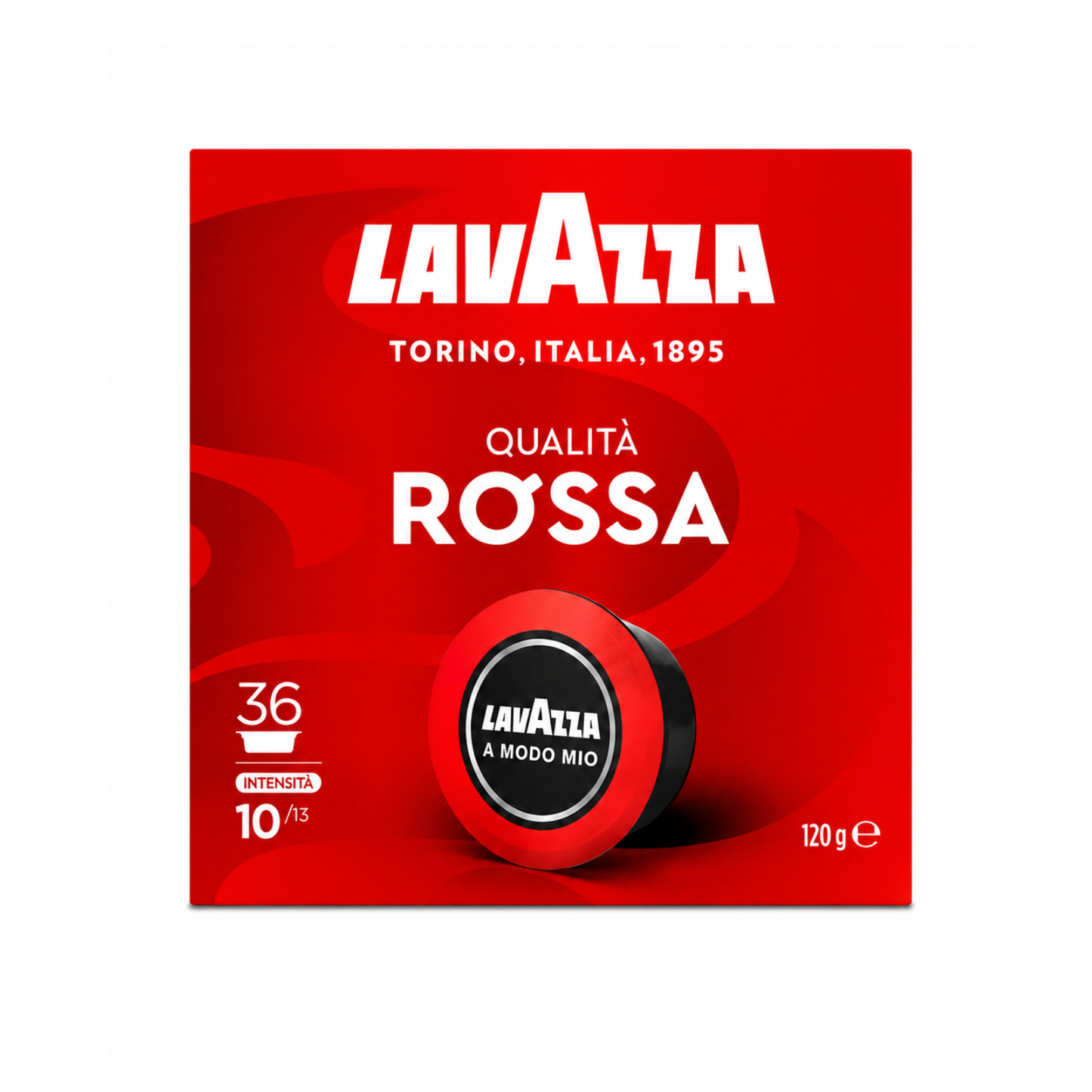 ESPRESSO Qualita Rossa 16 capsules LAVAZZA A Modo Mio (8843)