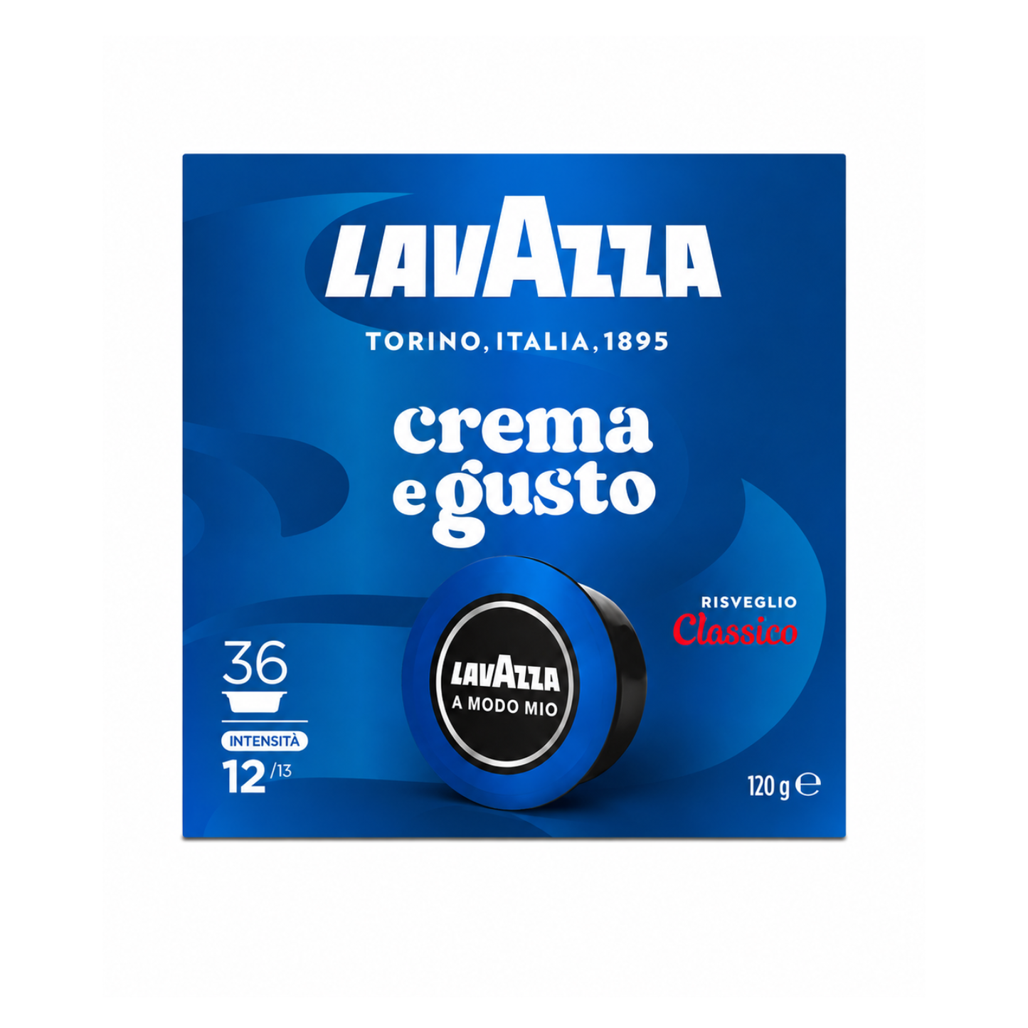 ESPRESSO Crema e Gusto 36 capsules LAVAZZA A Modo Mio (8889)