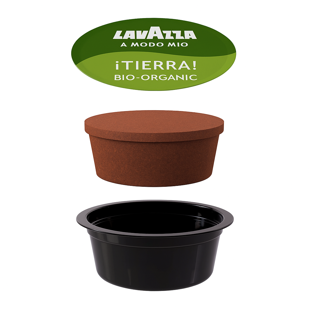 Tierra Bio-Organic Dolce 16 Kapseln LAVAZZA A Modo Mio (8987)