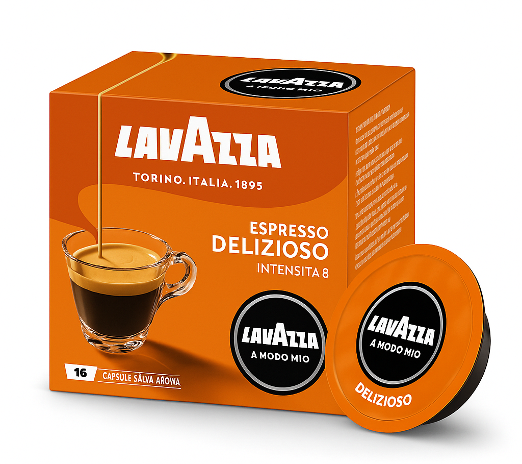 ESPRESSO Delizioso 16 capsule LAVAZZA A Modo Mio (8601)