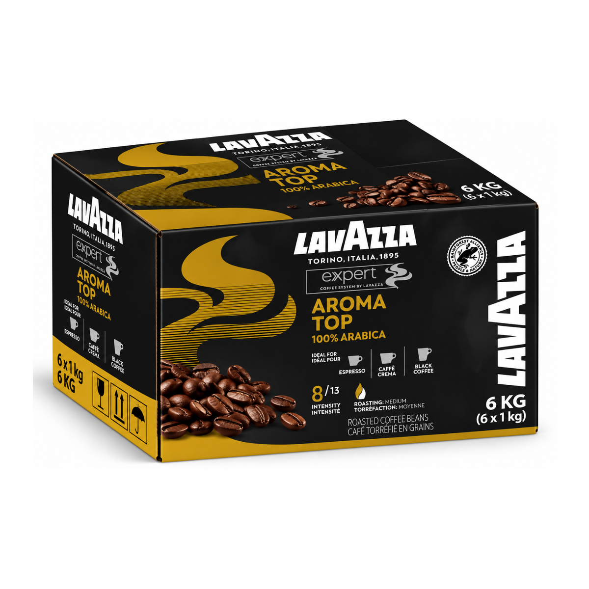 Aroma Top Expert LAVAZZA café en grains 1kg (02962)