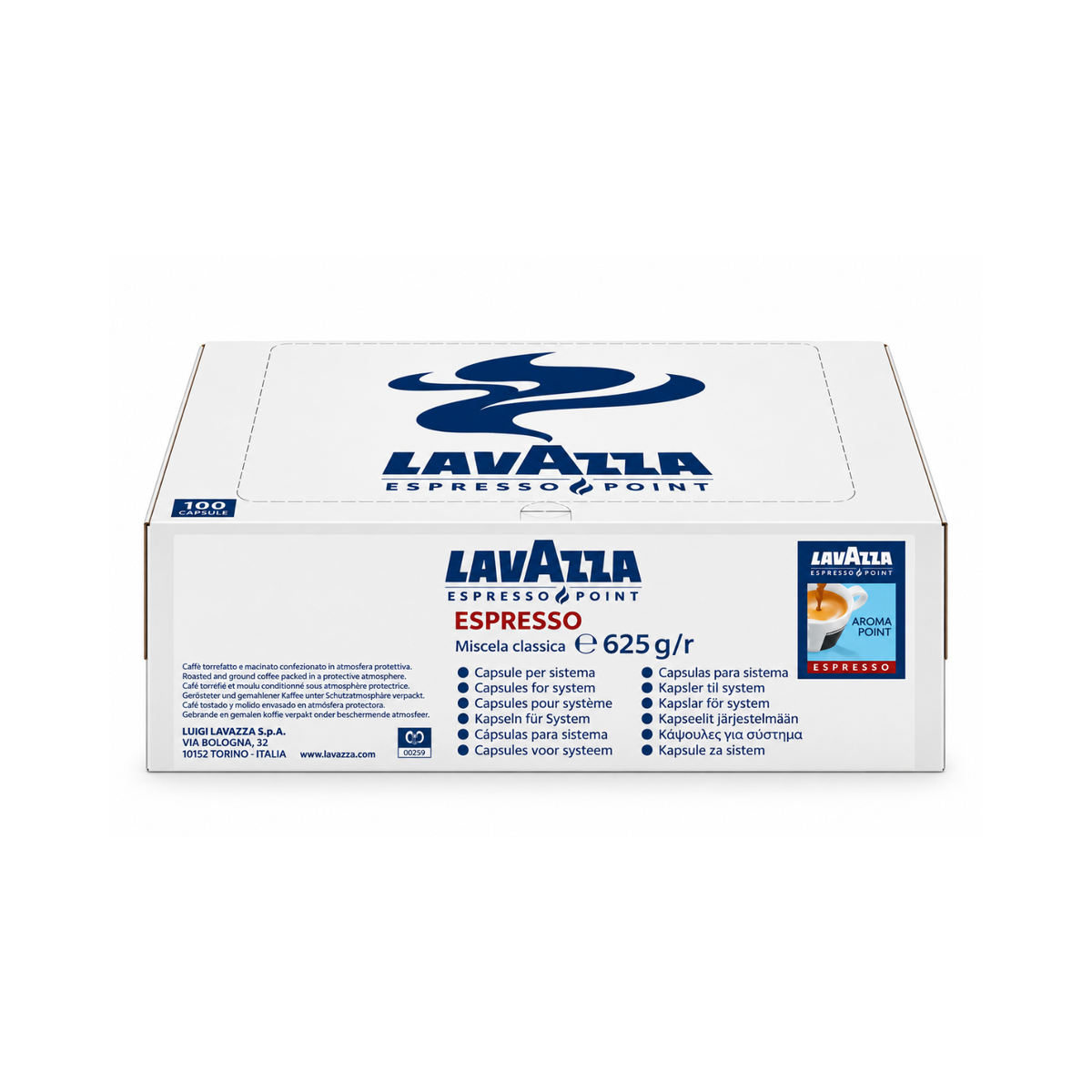 ESPRESSO Aroma Point LAVAZZA Espresso Point 100 capsules (425)