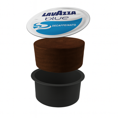ESPRESSO DEK. Koffeinfrei 100% Arabica LAVAZZA BLUE 100 Kapseln (910)