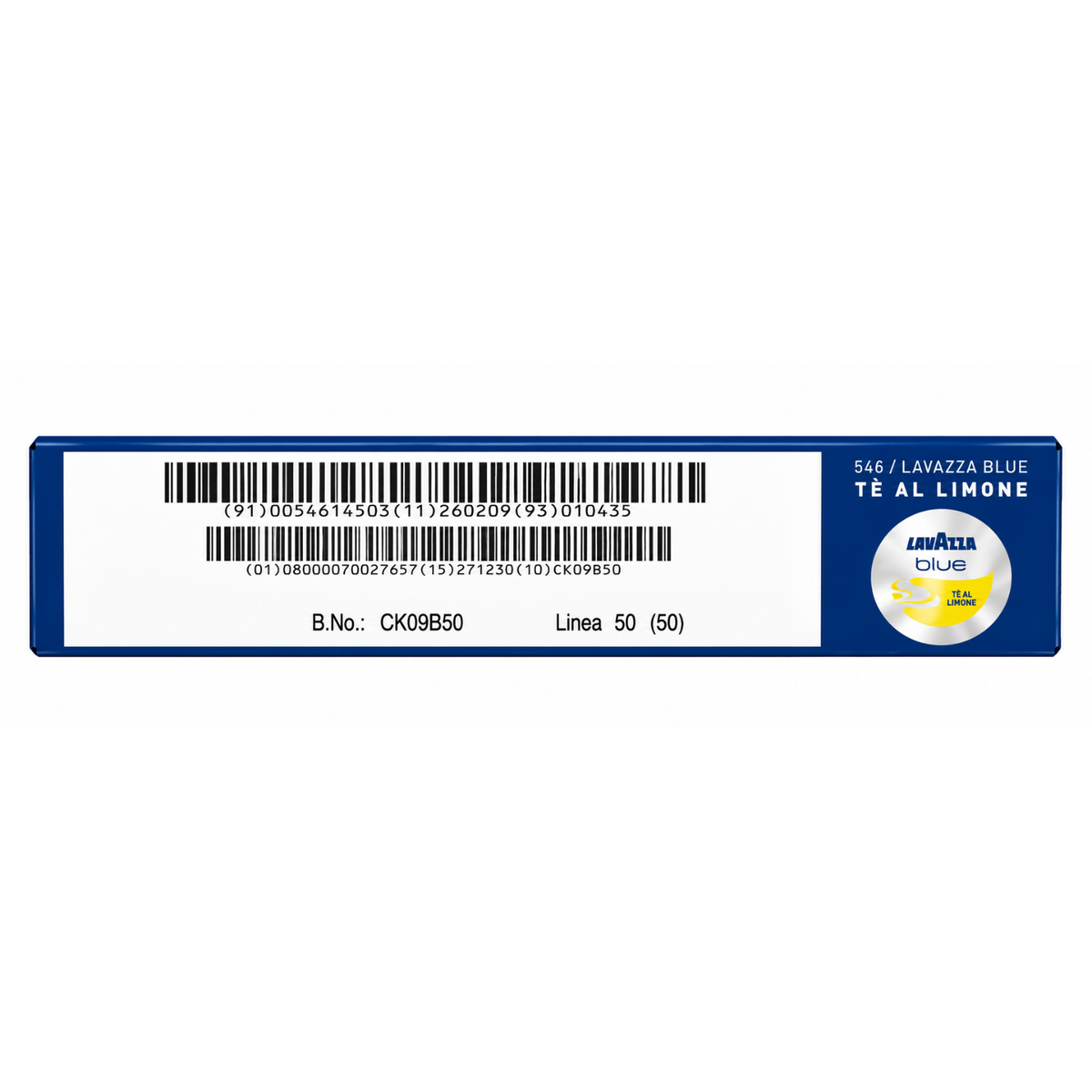 THÉ AU CITRON LAVAZZA BLEU 50 gélules (869)