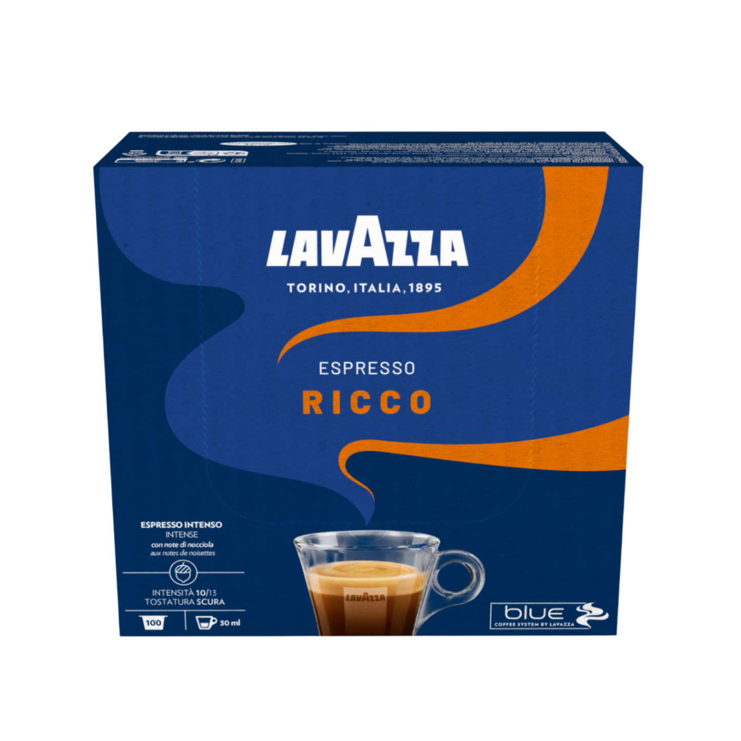ESPRESSO Ricco LAVAZZA BLUE 100 capsule (960)