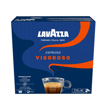 ESPRESSO Vigoroso LAVAZZA BLUE 100 Kapseln (958)