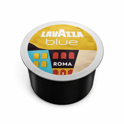 LAVAZZA BLUE Espresso Roma – 100 Kapseln  Arabica & Robusta bei Prima-Tazza Ag kaufen