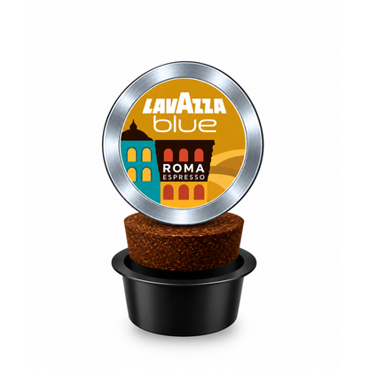 LAVAZZA BLUE Espresso Roma – 100 Kapseln  Arabica & Robusta bei Prima-Tazza Ag kaufen (BL4088)