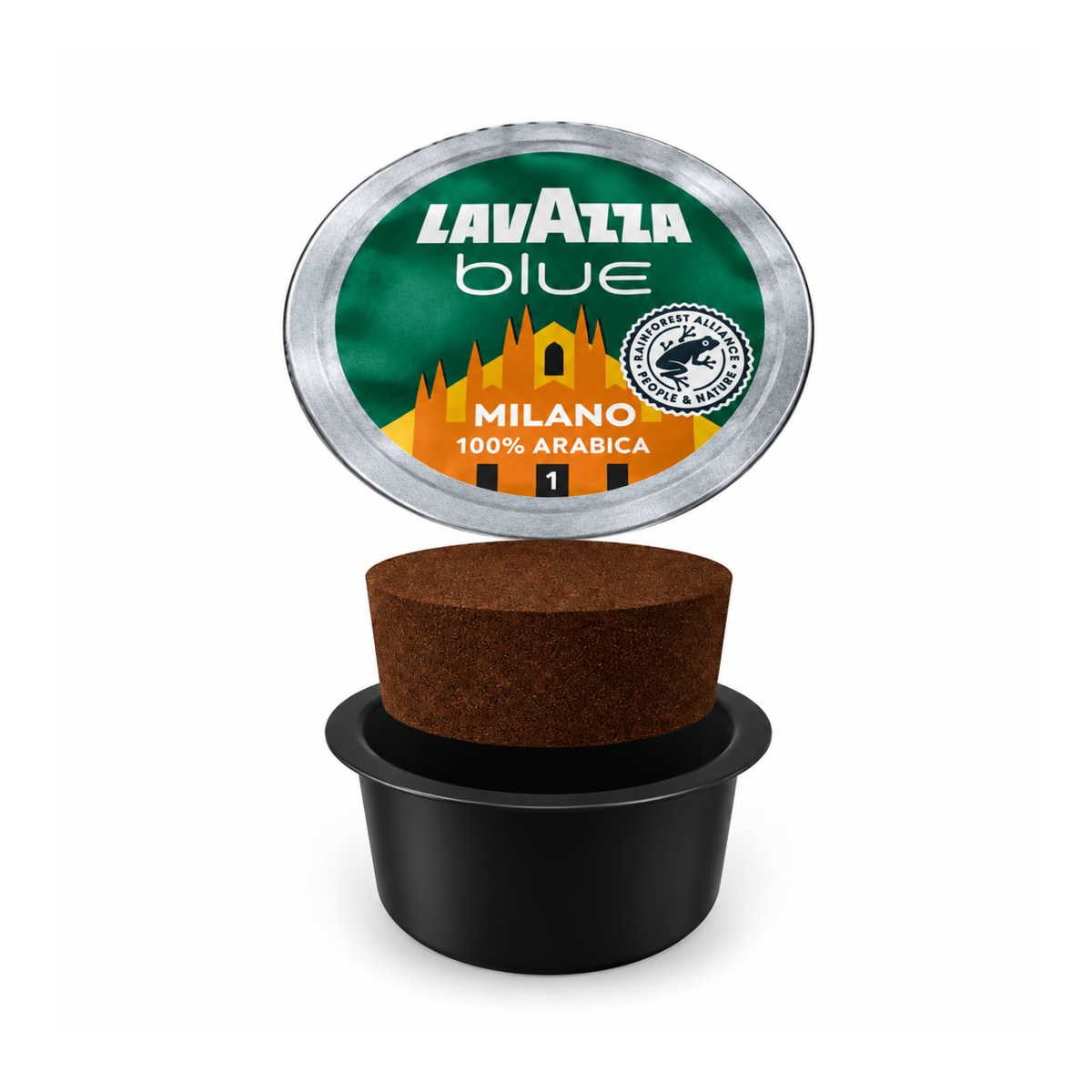 Lavazza BLUE Espresso Milano 100 Kapseln Intensiver Arabica Espresso (BL4080)