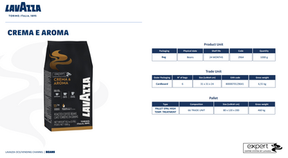 LAVAZZA Kaffeebohnen Crema & Aroma Expert 6kg Schweiz (02540)