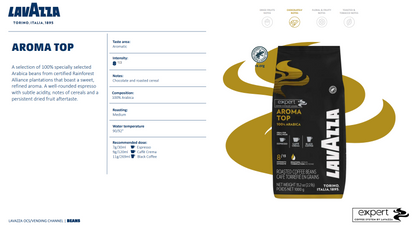 Aroma Top Expert LAVAZZA caffè in grani 1kg (02962)