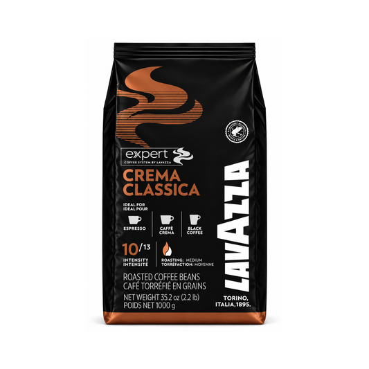 Crema Classica Expert LAVAZZA café en grains 1kg (02965)