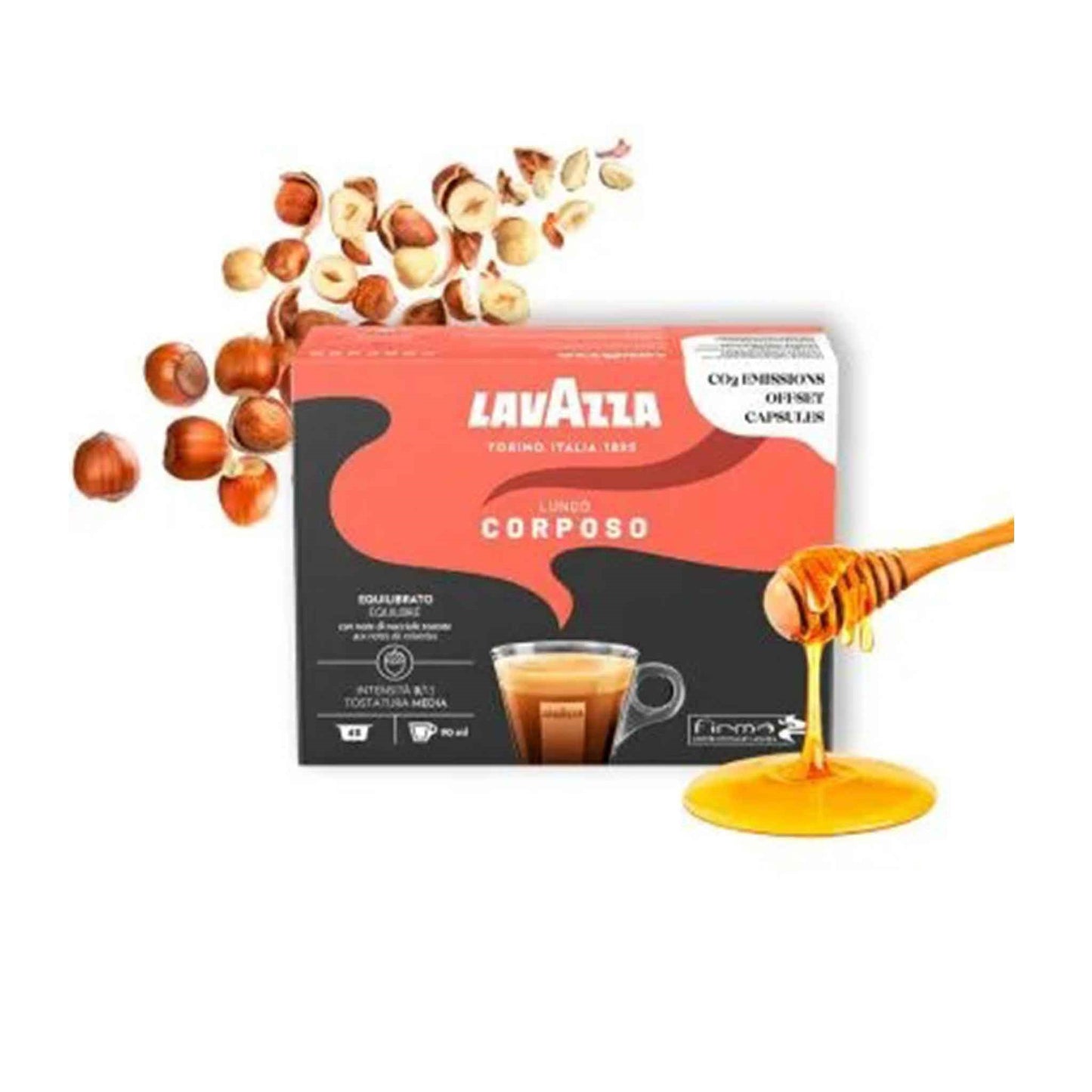 LUNGO Corposo 48 gélules société LAVAZZA (9508)