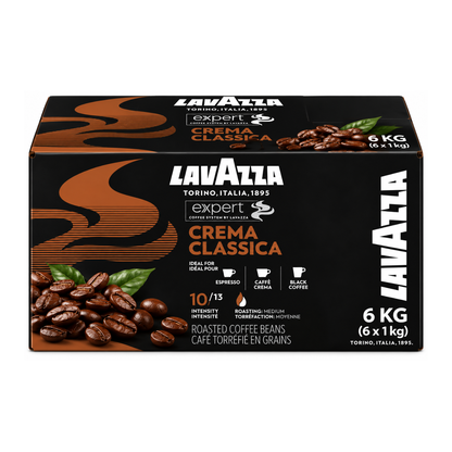 Crema Classica Expert LAVAZZA café en grains 1kg (02965)