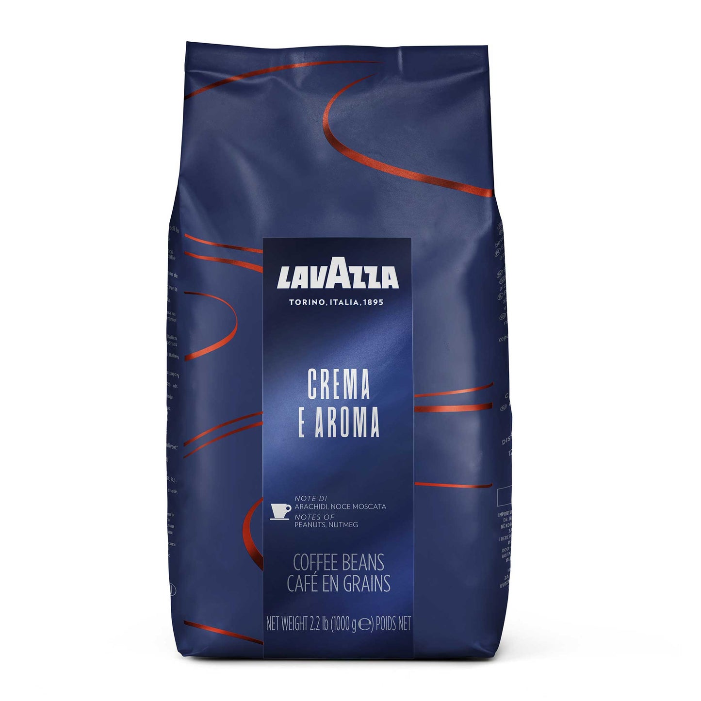 Lavazza Crema , 7.5g für Espresso-14.5g für Kaffee Cream -9Bar-92 Grad-20kg Truck-Geeignet für Restaurant.-Lavazza-1895-schnelle Lieferung-online bestellen-Restaurant-1 KG-100 Portionen