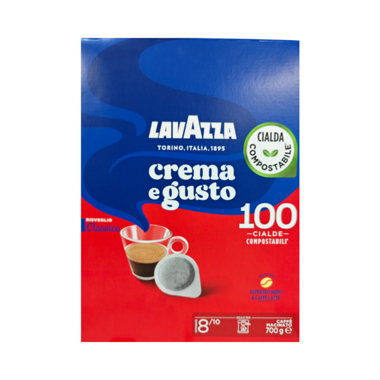 Lavazza Pads Crema e Gusto Ø: 44mm 100Stk ökologisch Schweiz (7345)