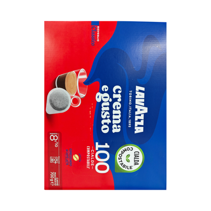 Lavazza Pads Crema e Gusto Ø: 44mm 100Stk ökologisch Schweiz (7345)