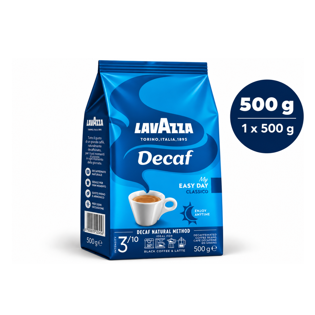 Lavazza Decaf My Easy Day Kaffeebohnen ab 500g erhältlich (HO03399)