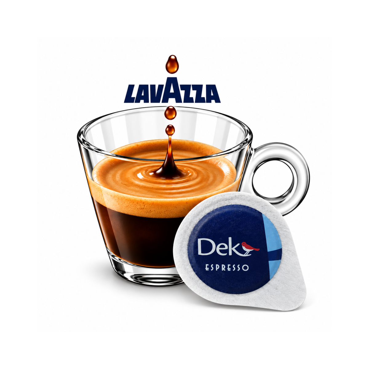 Lavazza Kaffeepads Dek Ø 44mm, 18 Stück (LA01095)