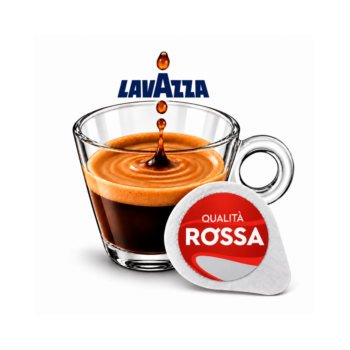 Lavazza Qualità Rossa ESE Pads - 50 Stück bei Prima Tazza kaufen