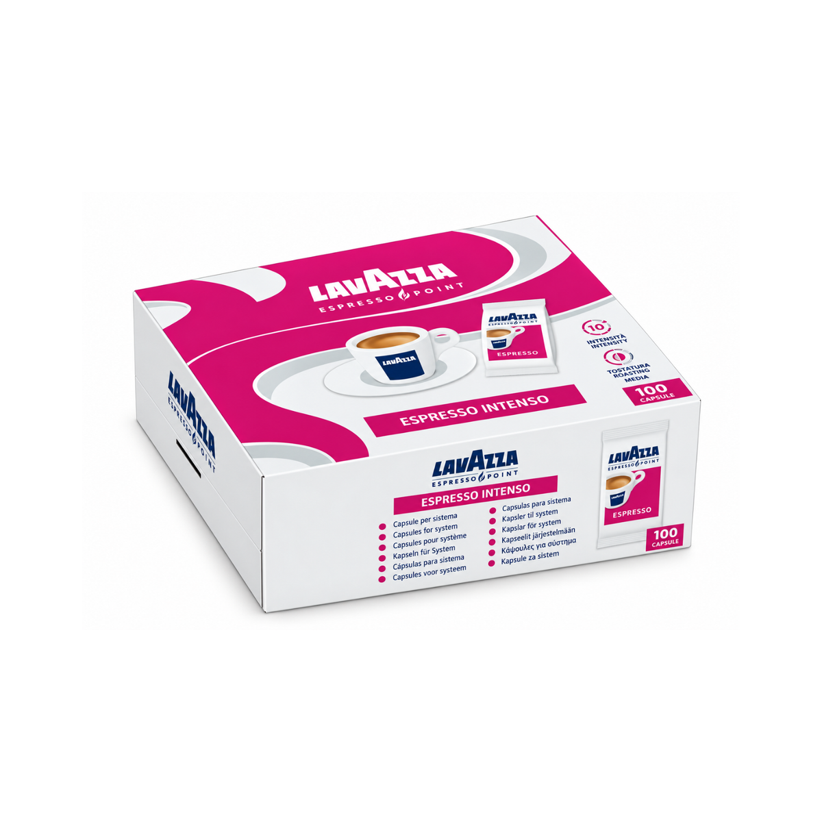 ESPRESSO Intenso LAVAZZA Espresso Point 100 capsules (03176)