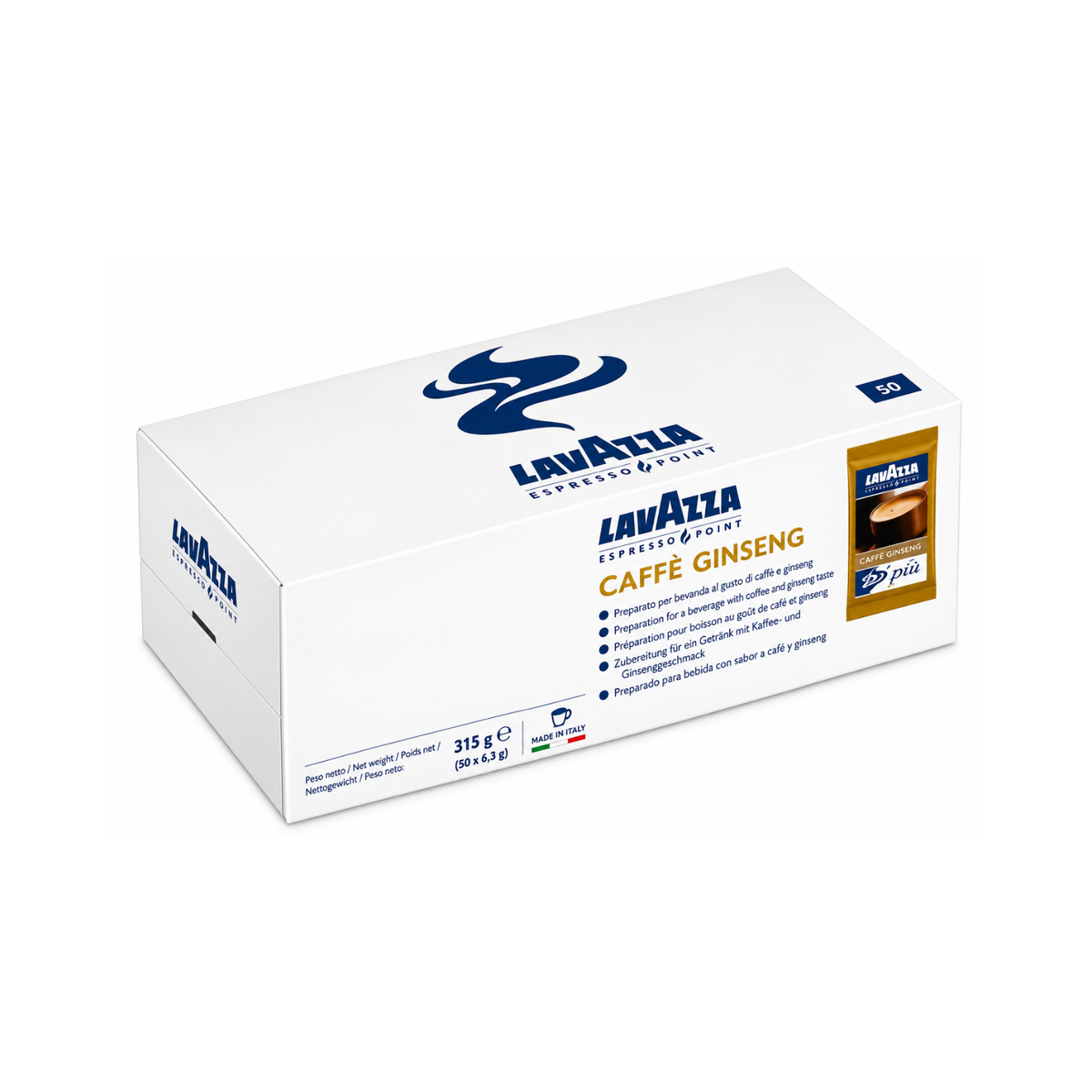 CAFÉ au GINSENG LAVAZZA Espresso-Point 50 capsules (375)