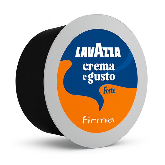 ESPRESSO Crema &amp; Gusto Forte 48 capsules société LAVAZZA (9533)