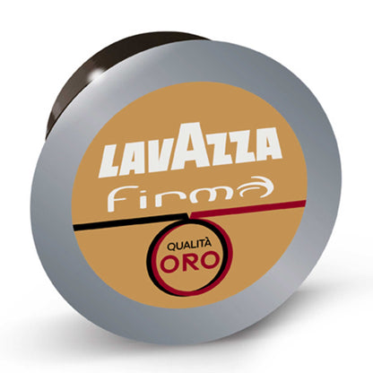 Lavazza-Firma-Oro-48-100%-Arabica-Elegant-Kompakt