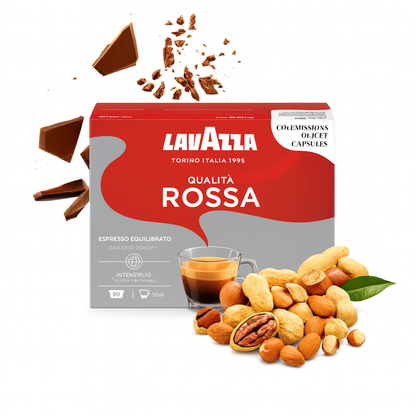 ESPRESSO Qualità Rossa 48 capsules société LAVAZZA (9527)