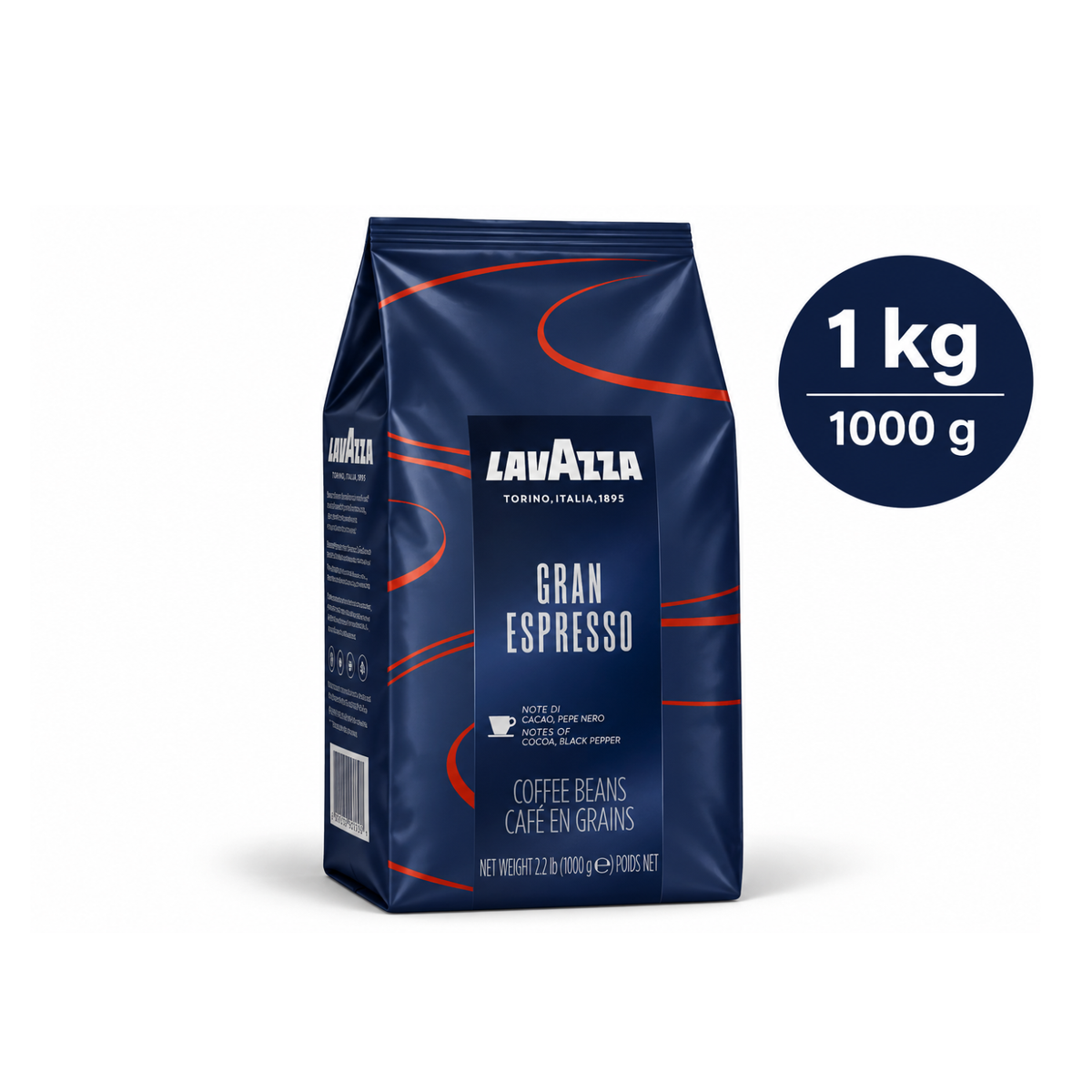 Café en grains Gran Espresso LAVAZZA 1kg (02134)